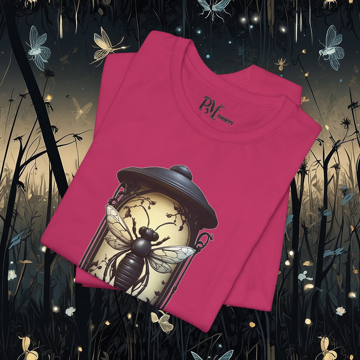 Insect Lamp Tee (Bella Canvas 3001)