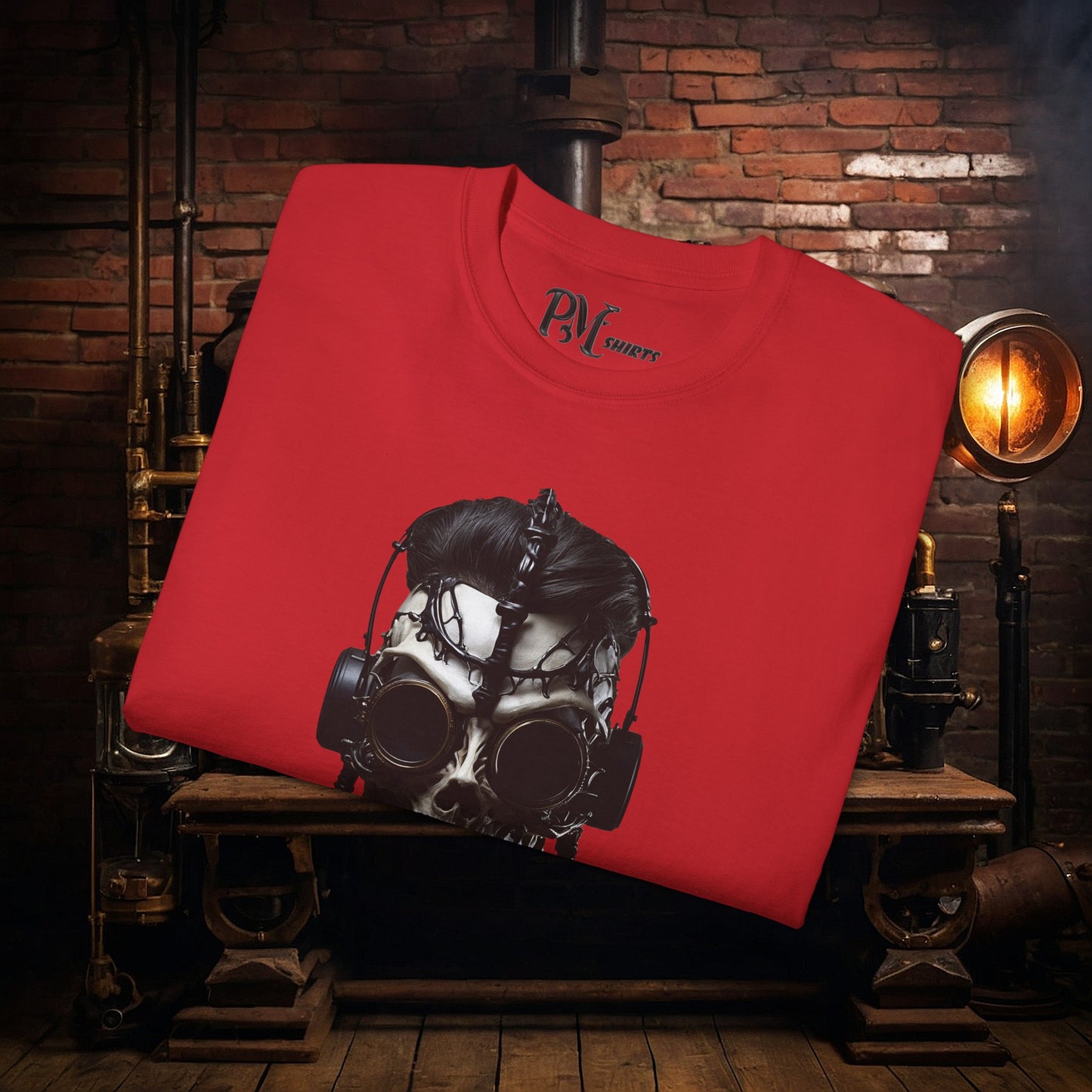 Steam Punk Skull Tee (Gildan 2000)