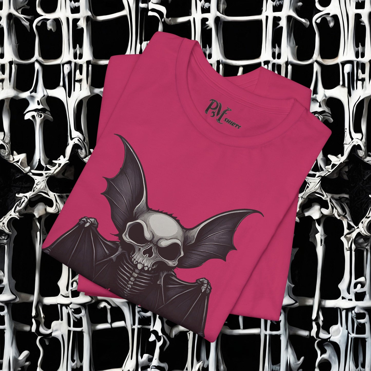 Bat Skeleton Tee (Bella Canvas 3001)