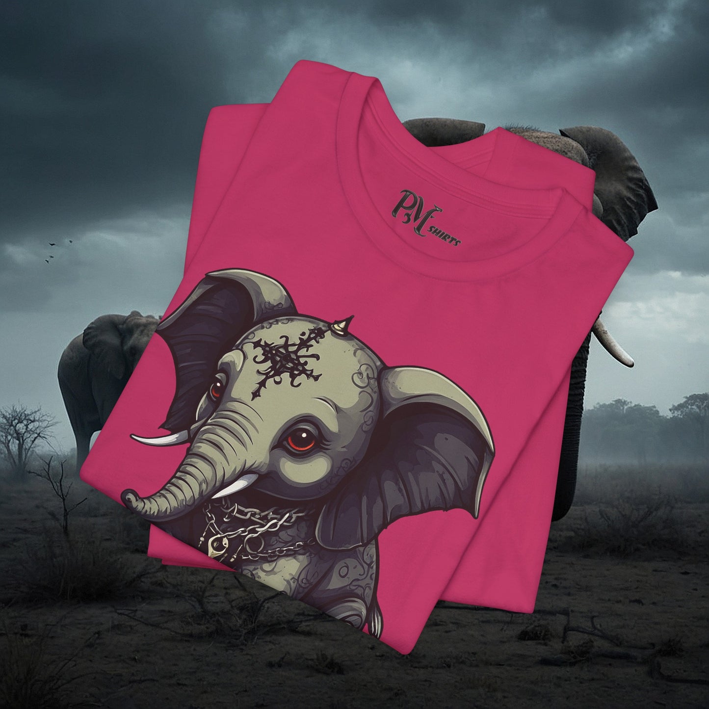 Elephant Tee (Bella Canvas 3001)