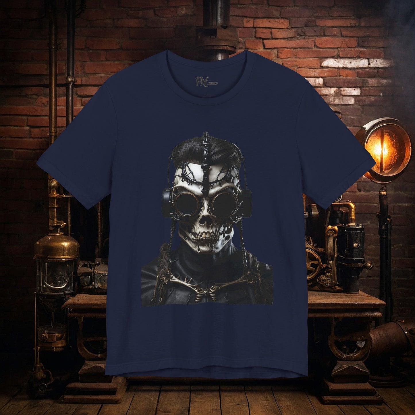 Steam Punk Skull Tee (Bella Canvas 3001)