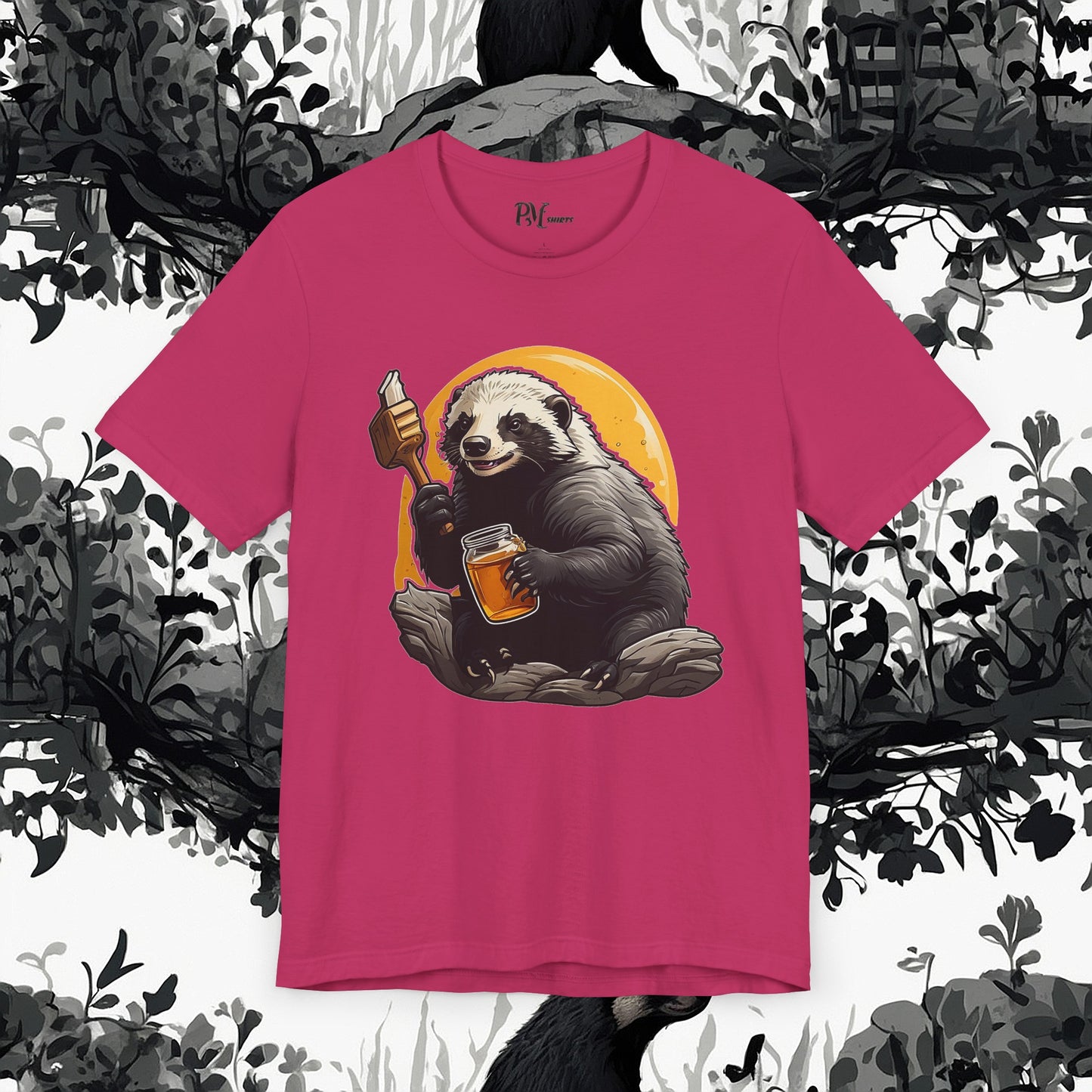 Honey Badger Tee (Bella Canvas 3001)