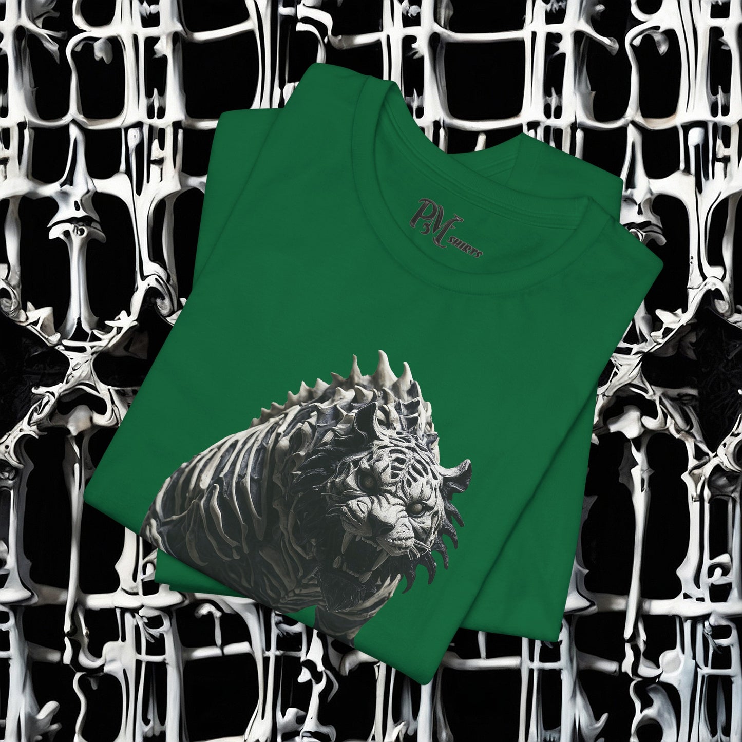 Bone Tiger Tee (Bella Canvas 3001)