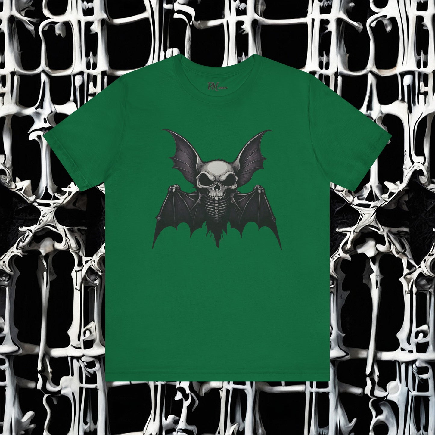 Bat Skeleton Tee (Bella Canvas 3001)