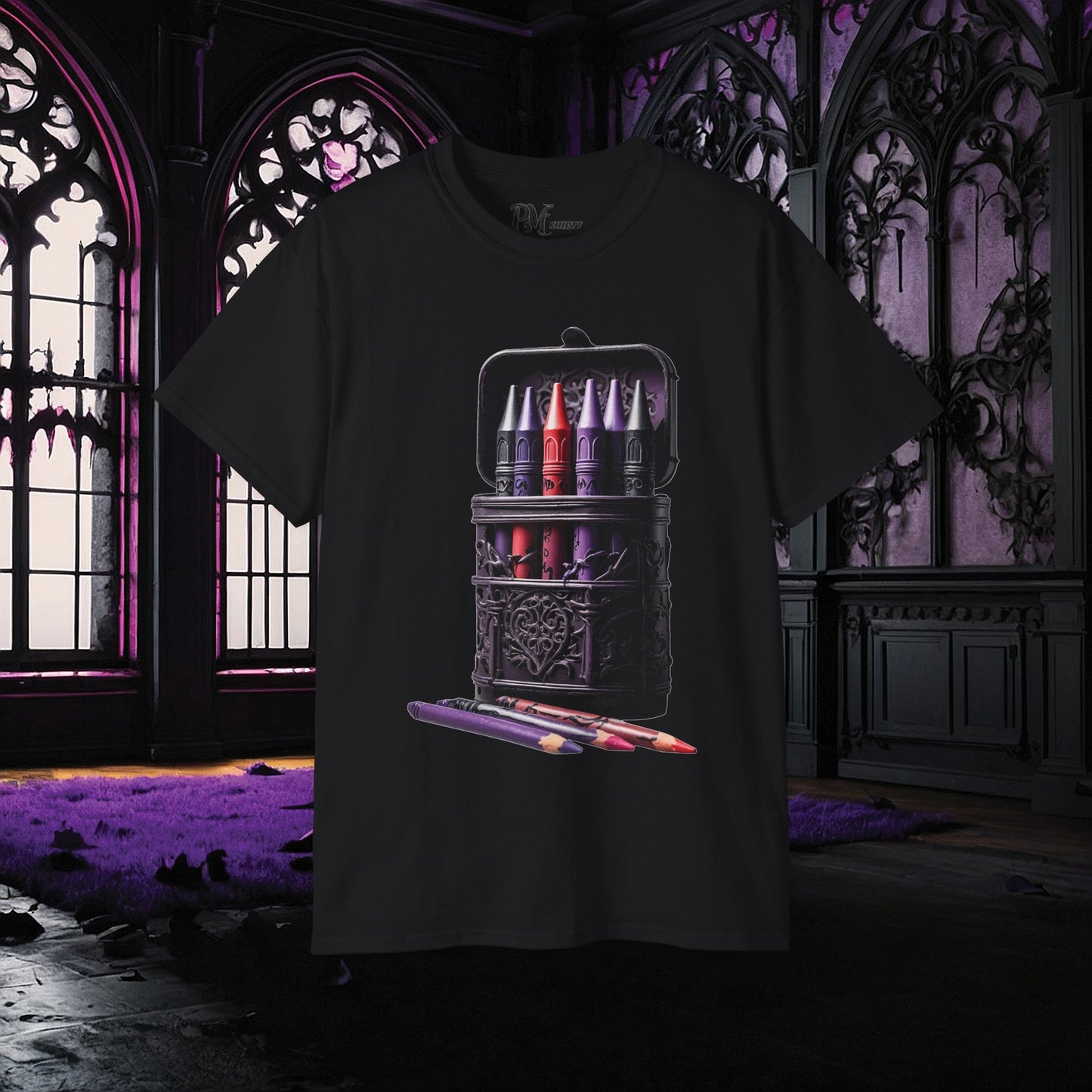 Goth Coloring Tee (Gildan 2000)