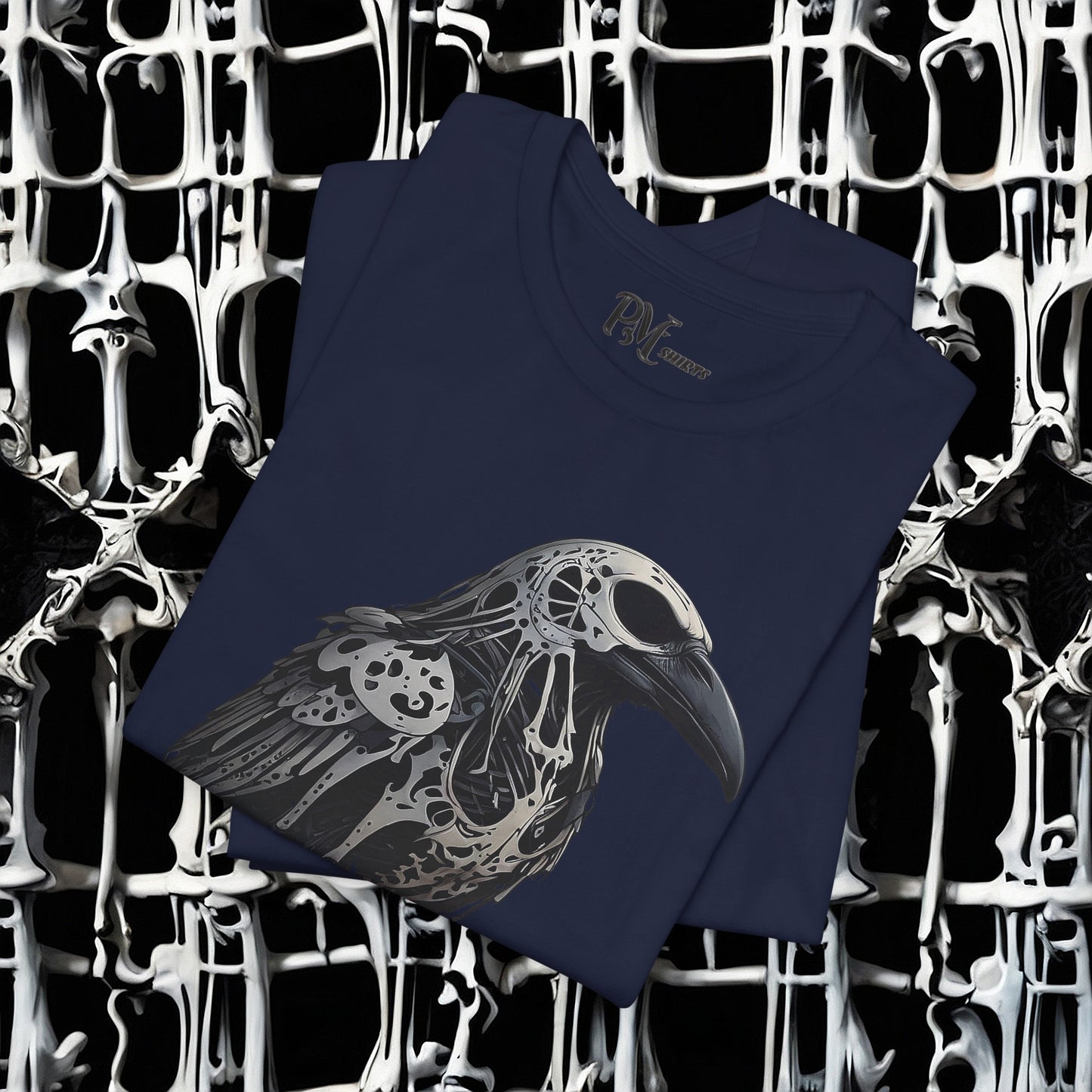 Bone Crow Tee (Bella Canvas 3001)