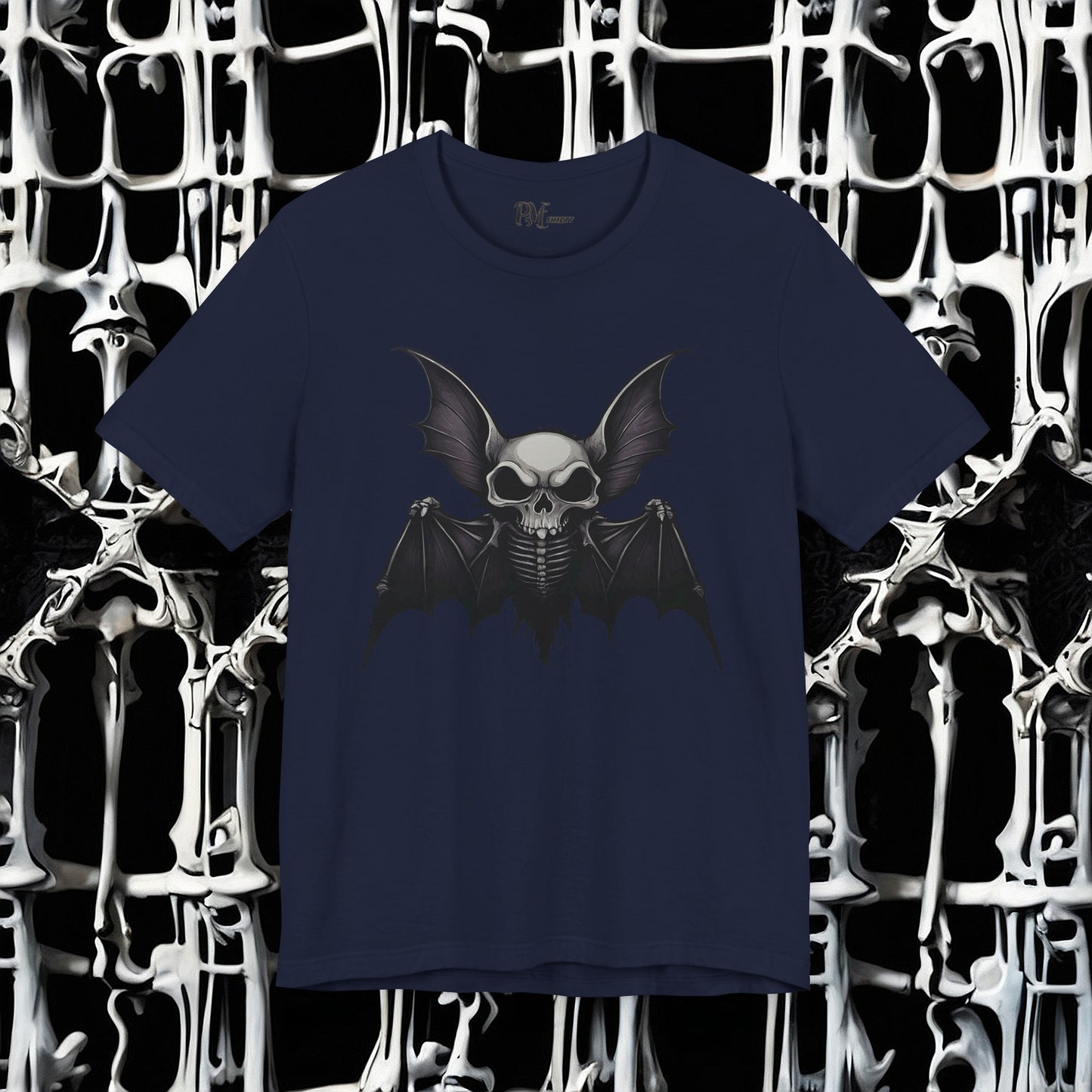 Bat Skeleton Tee (Bella Canvas 3001)