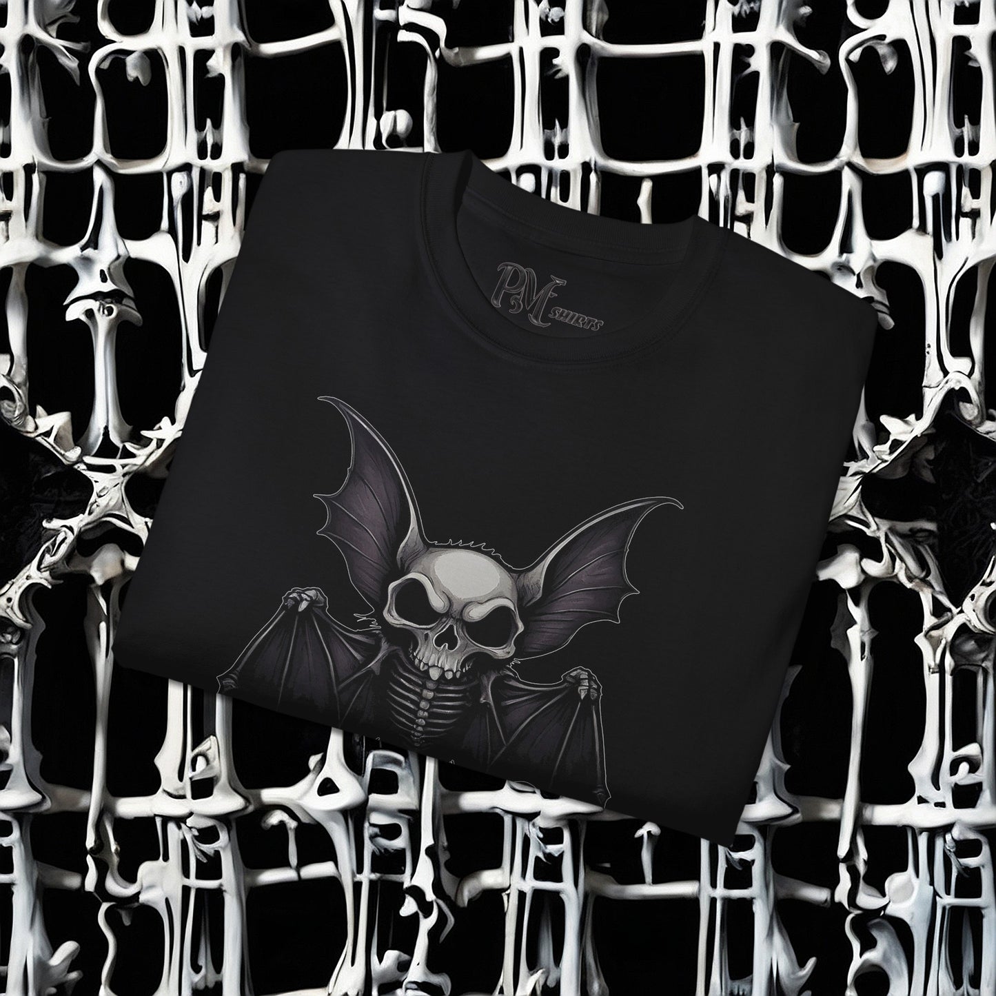 Bat Skeleton Tee (Gildan 2000)