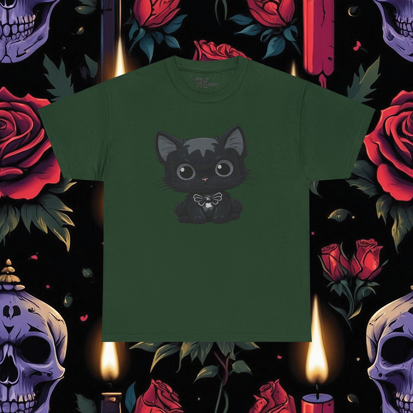 Darkly Adorable Cat Tee