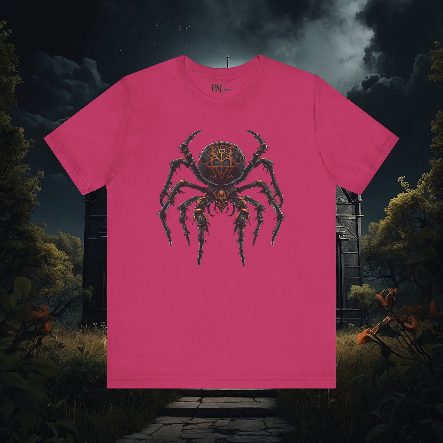 Skull Spider Tee (Bella Canvas 3001)