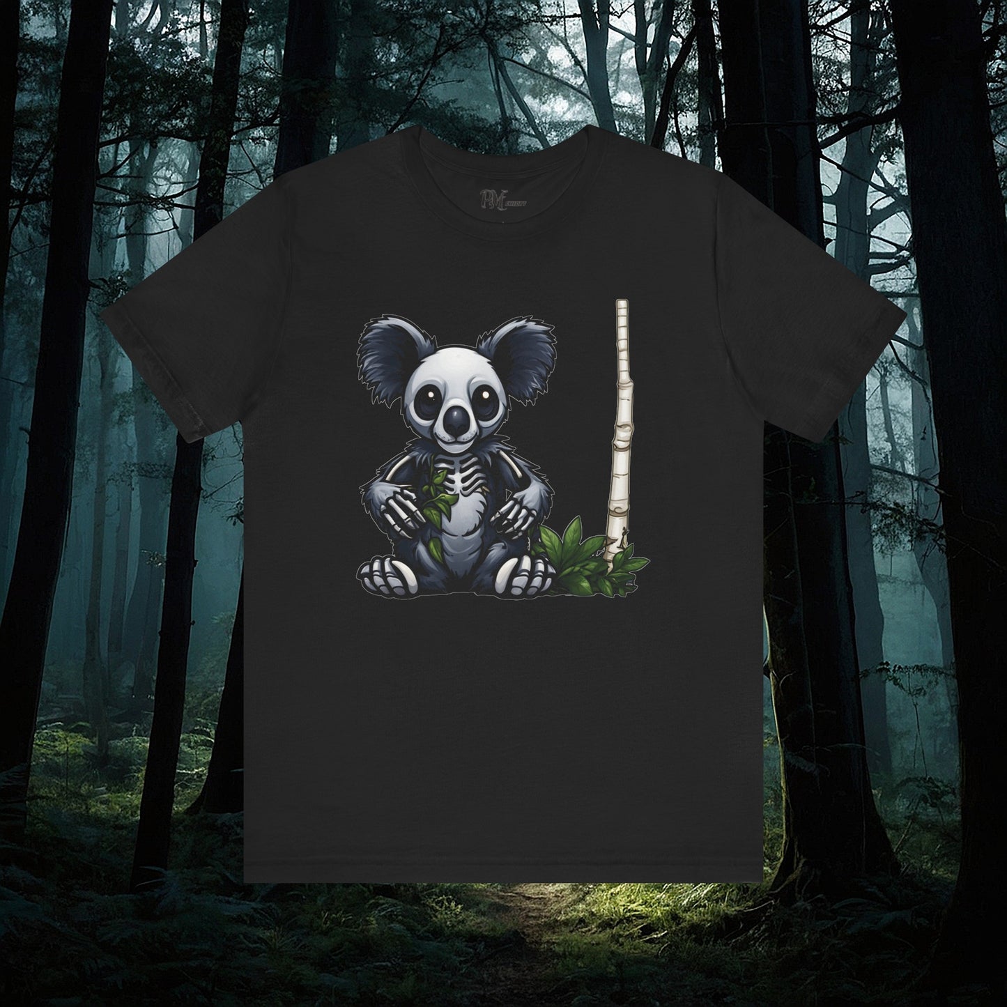 Bone Koala Bear Tee (Bella Canvas 3001)
