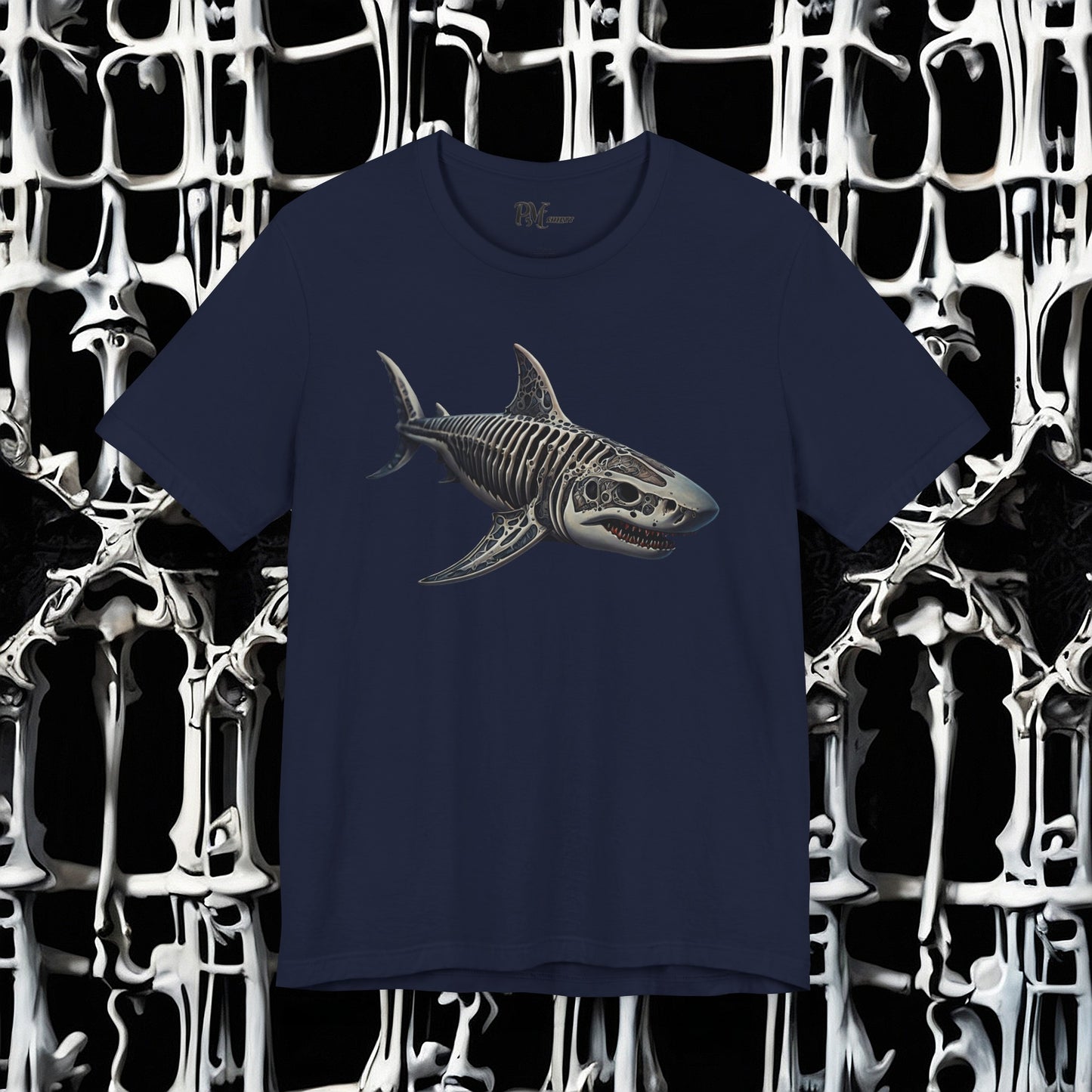 Bone Shark Tee (Bella Canvas 3001)