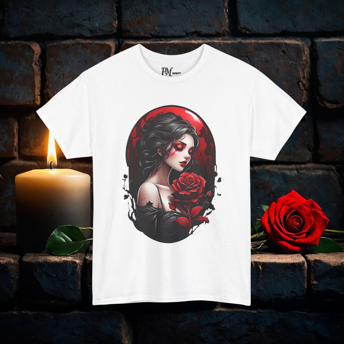Held Rose Dark Romance Tee