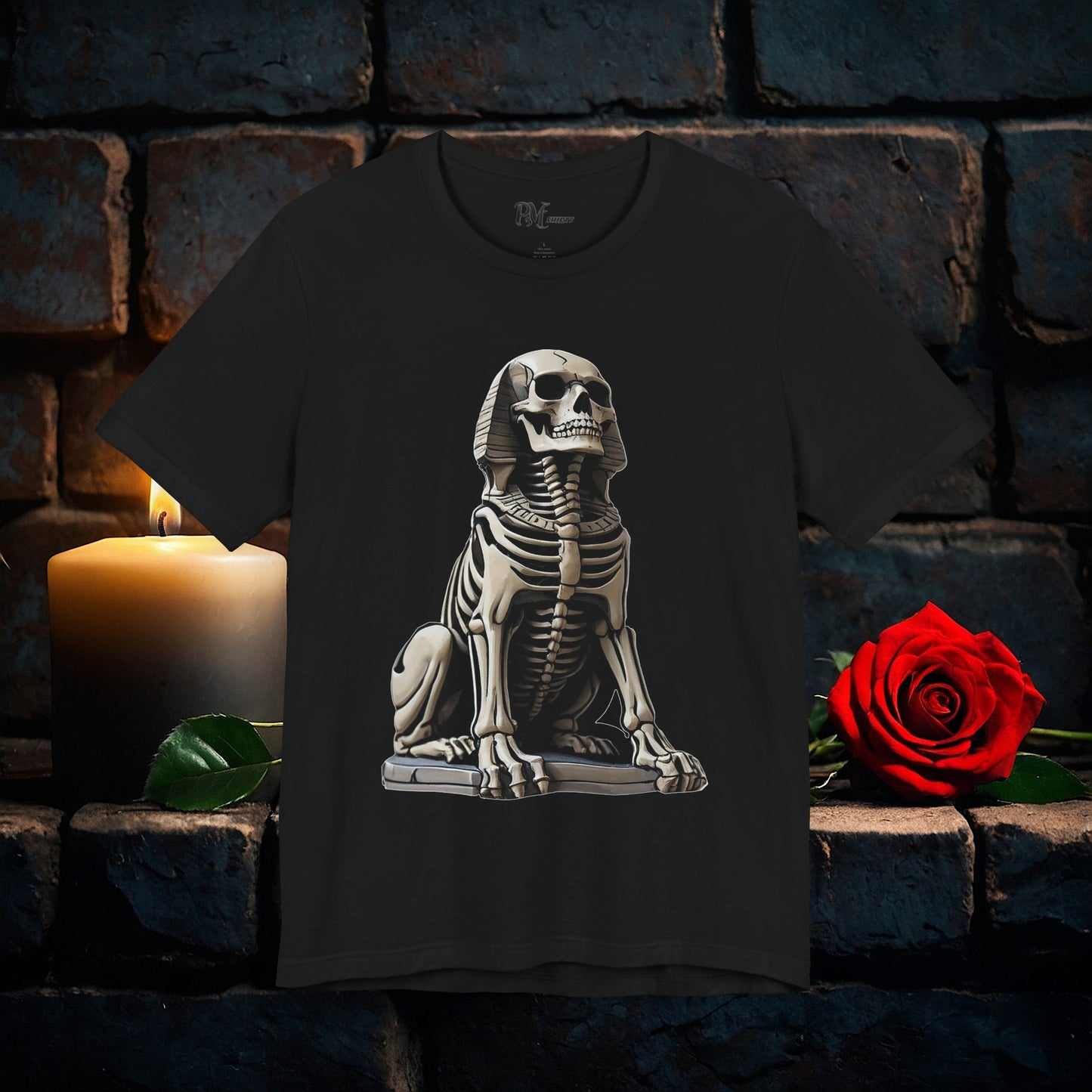 Bone Sphinx Tee (Bella Canvas 3001)