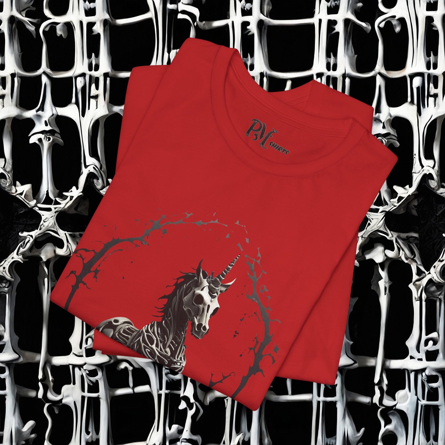 Bone Unicorn Tee (Bella Canvas 3001)