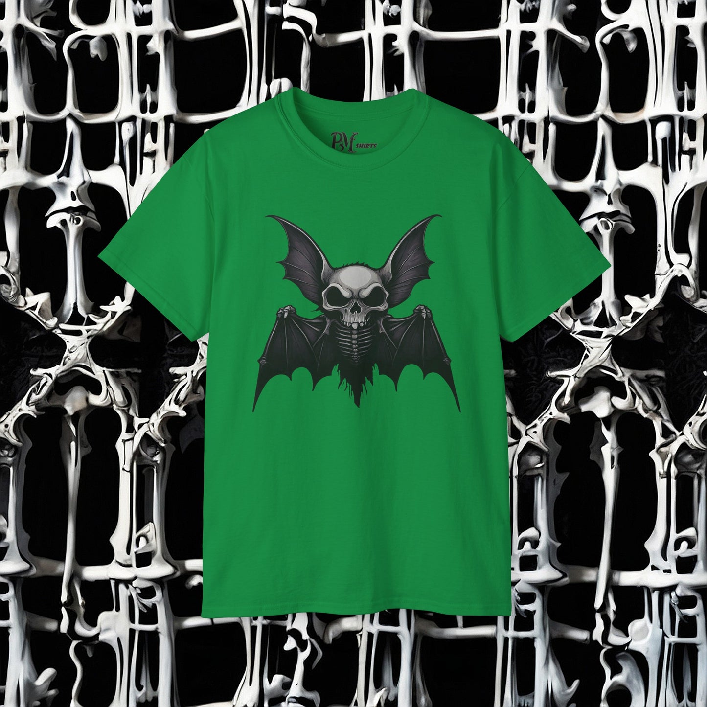 Bat Skeleton Tee (Gildan 2000)