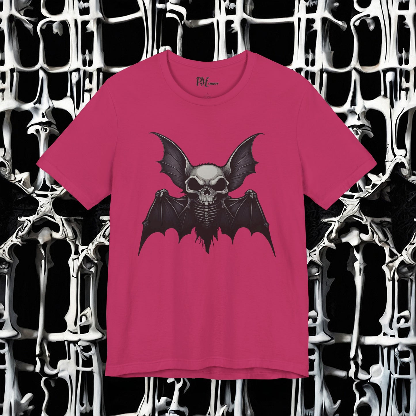 Bat Skeleton Tee (Bella Canvas 3001)