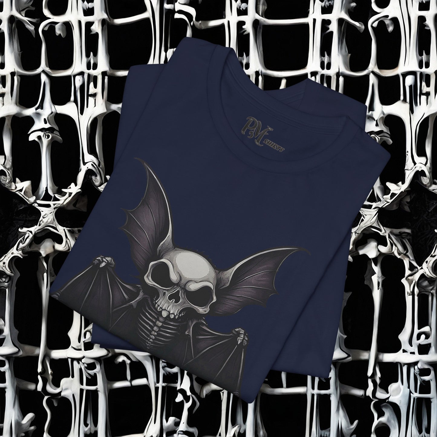 Bat Skeleton Tee (Bella Canvas 3001)