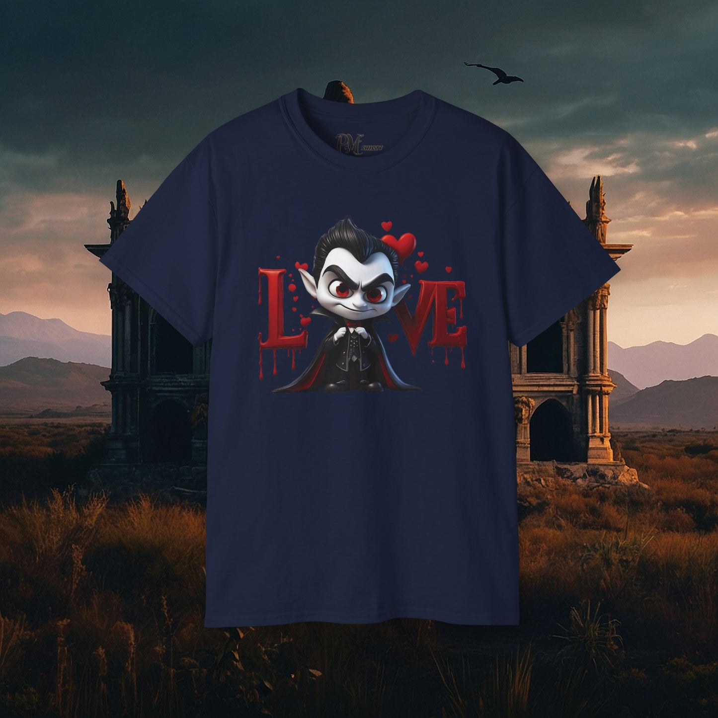Vampire Bleeding Love Tee (Gildan 2000)