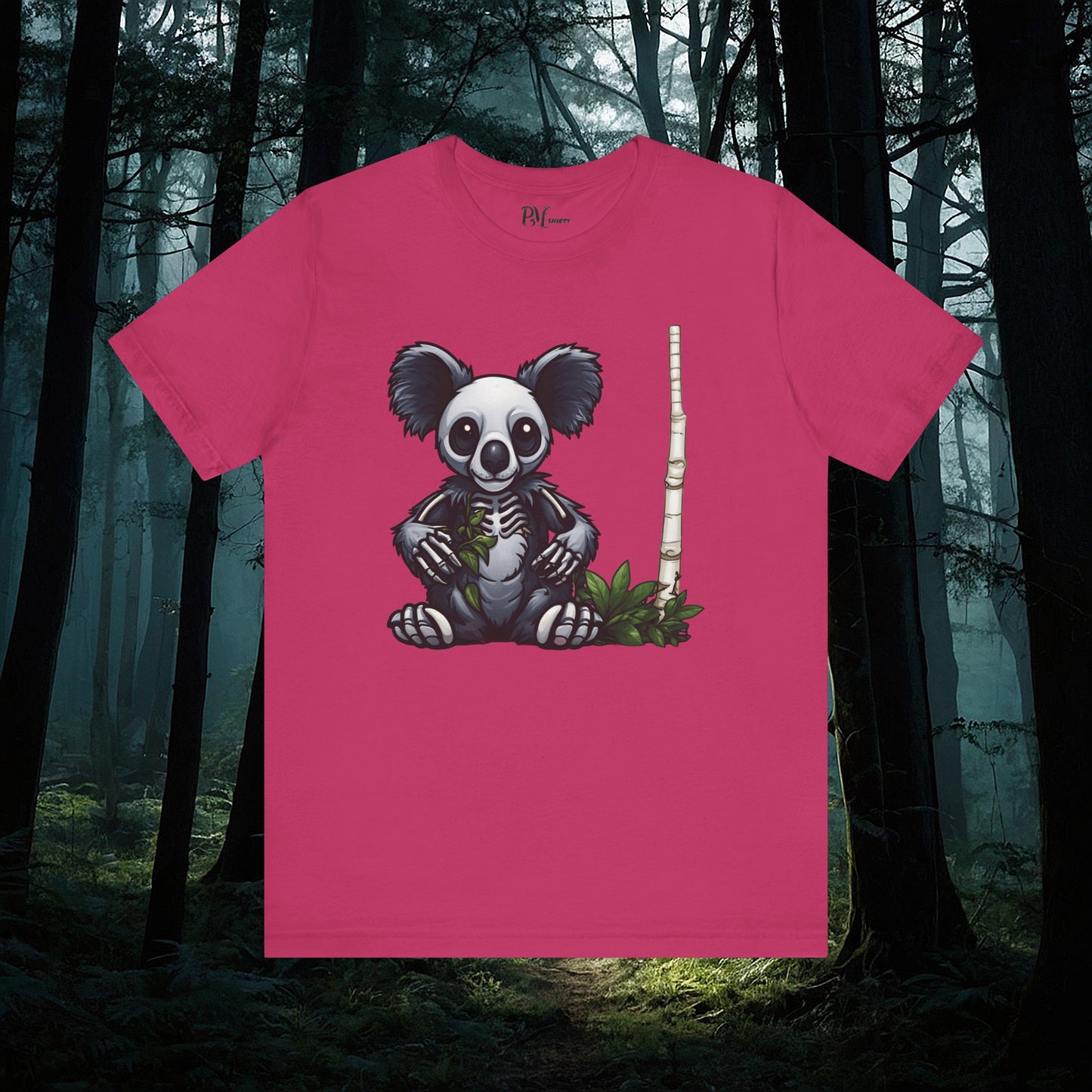 Bone Koala Bear Tee (Bella Canvas 3001)