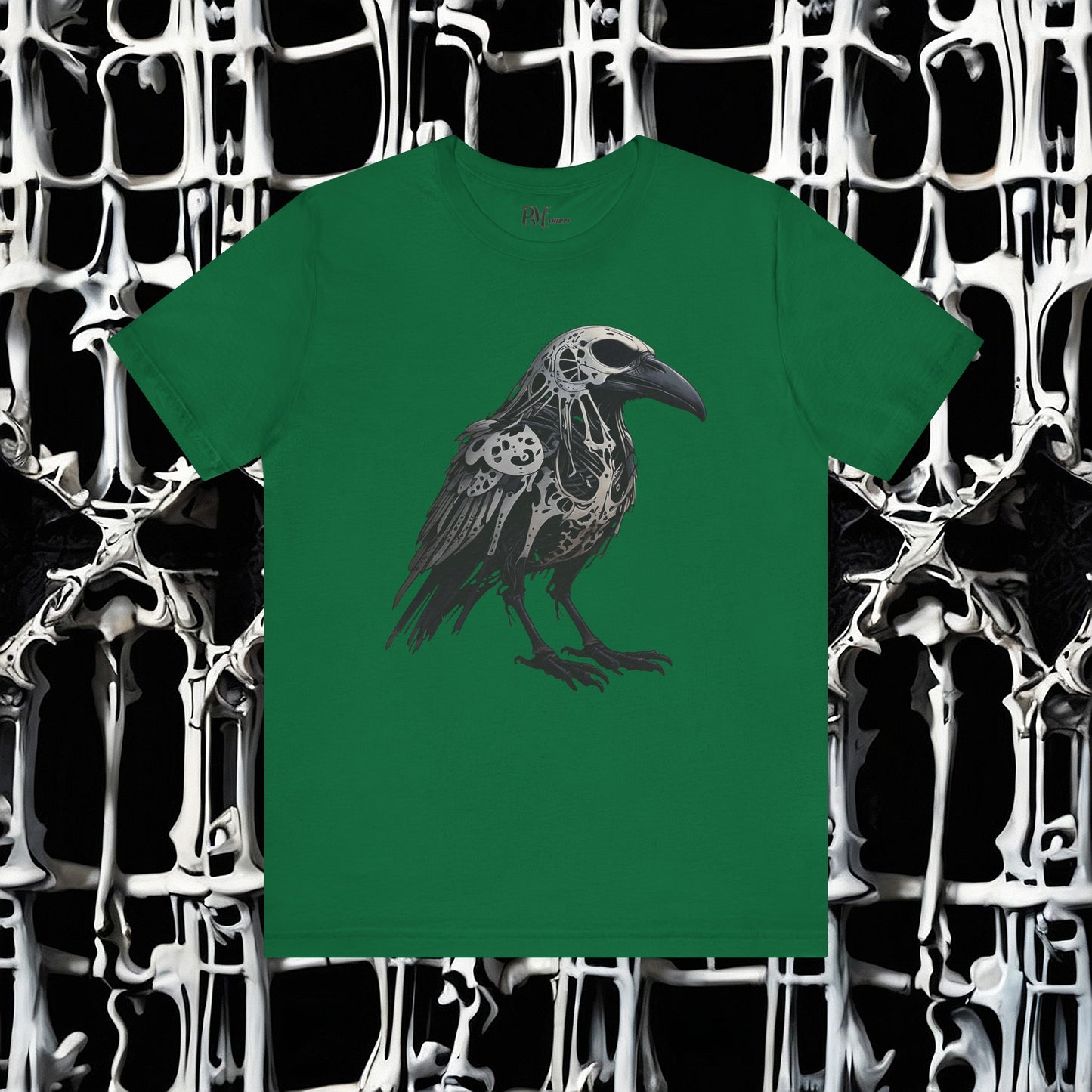 Bone Crow Tee (Bella Canvas 3001)