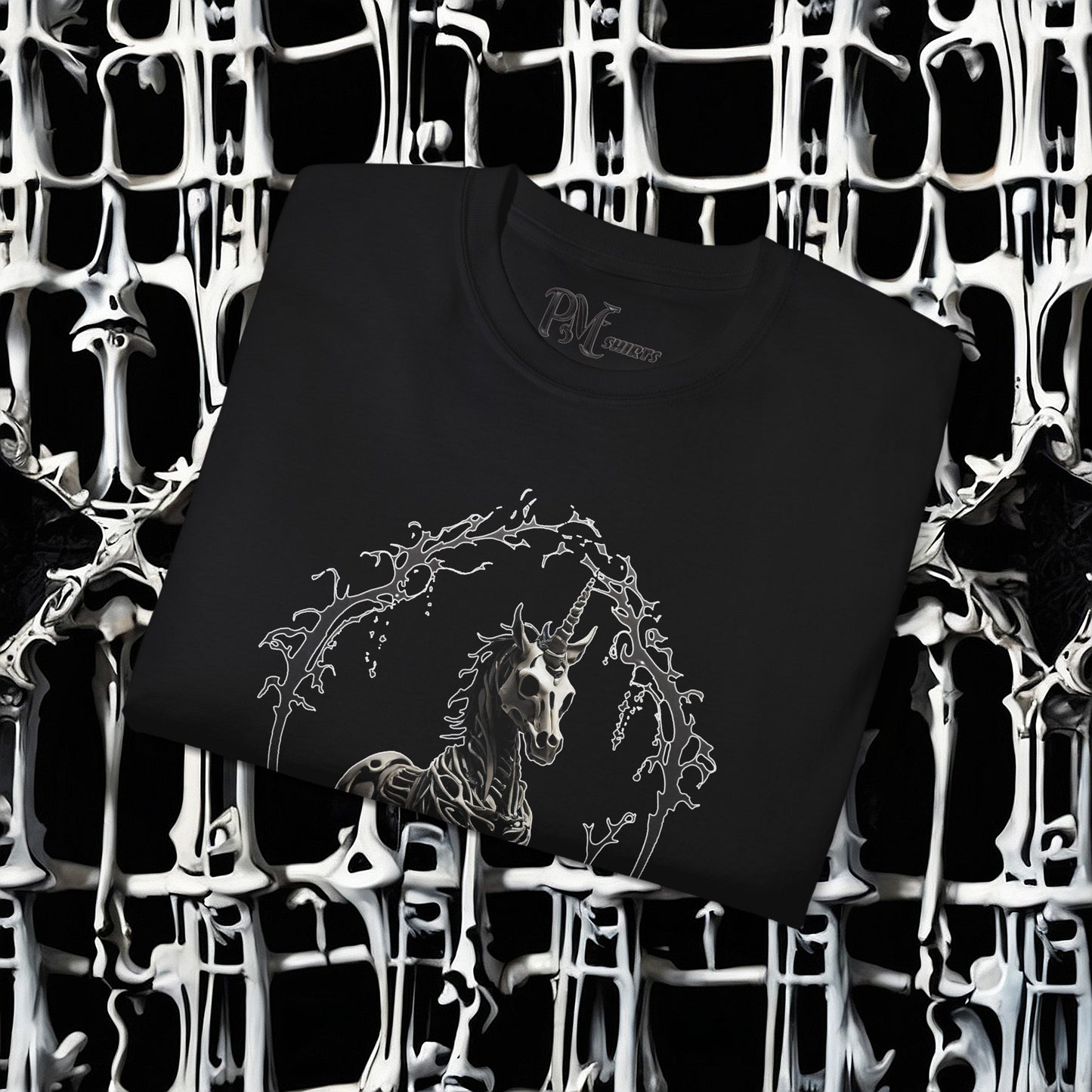 Bone Unicorn Tee (Gildan 2000)