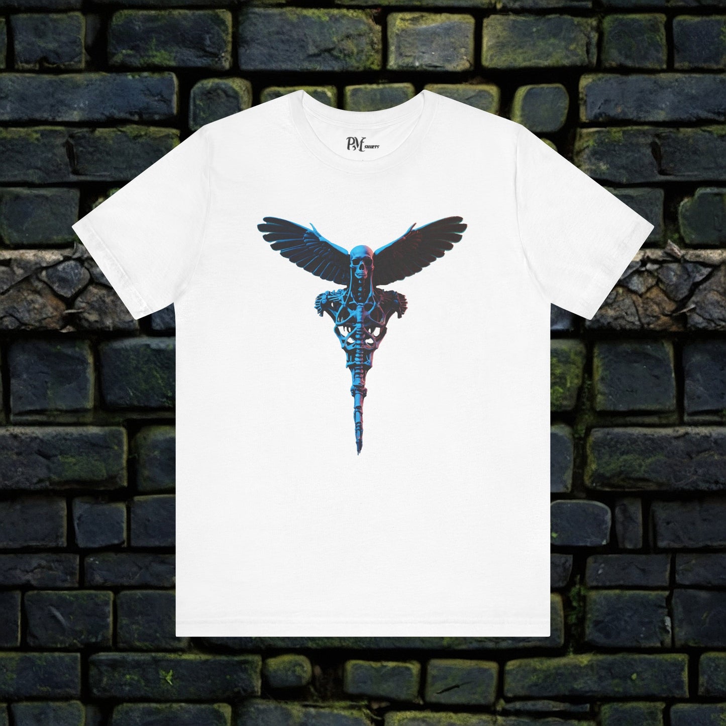 Bone Winged Torso Tee (Bella Canvas 3001)