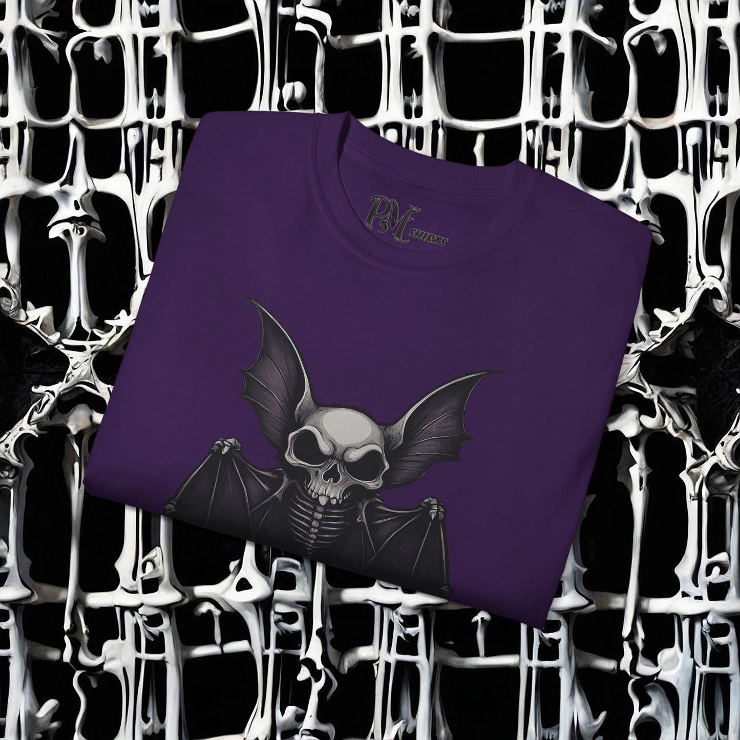 Bat Skeleton Tee (Gildan 2000)