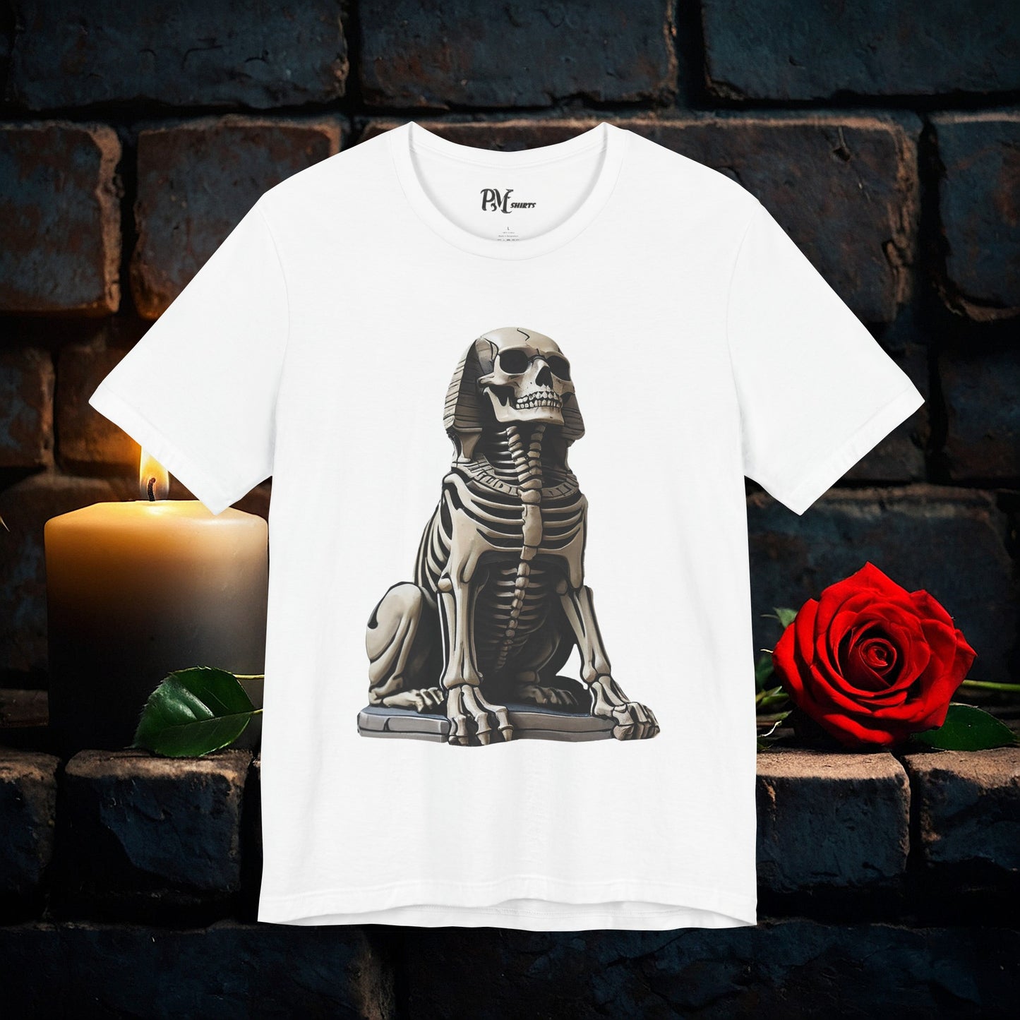 Bone Sphinx Tee (Bella Canvas 3001)