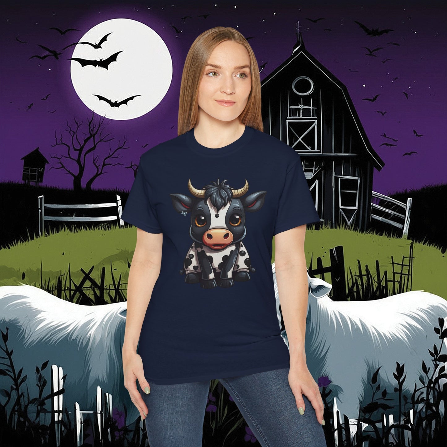 Cow Tee (Gildan 2000)