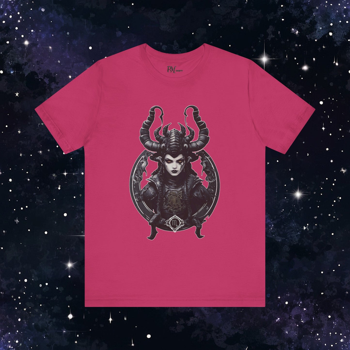 Gothic Scorpio Zodiac T-Shirt: Dark Style for the Mysterious Scorpio (Bella Canvas 3001)