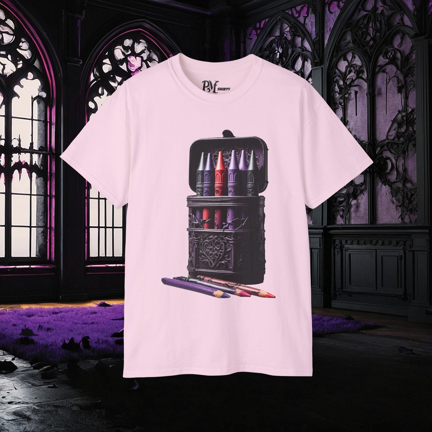 Goth Coloring Tee (Gildan 2000)