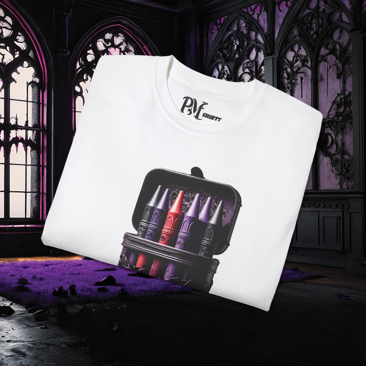 Goth Coloring Tee (Gildan 2000)