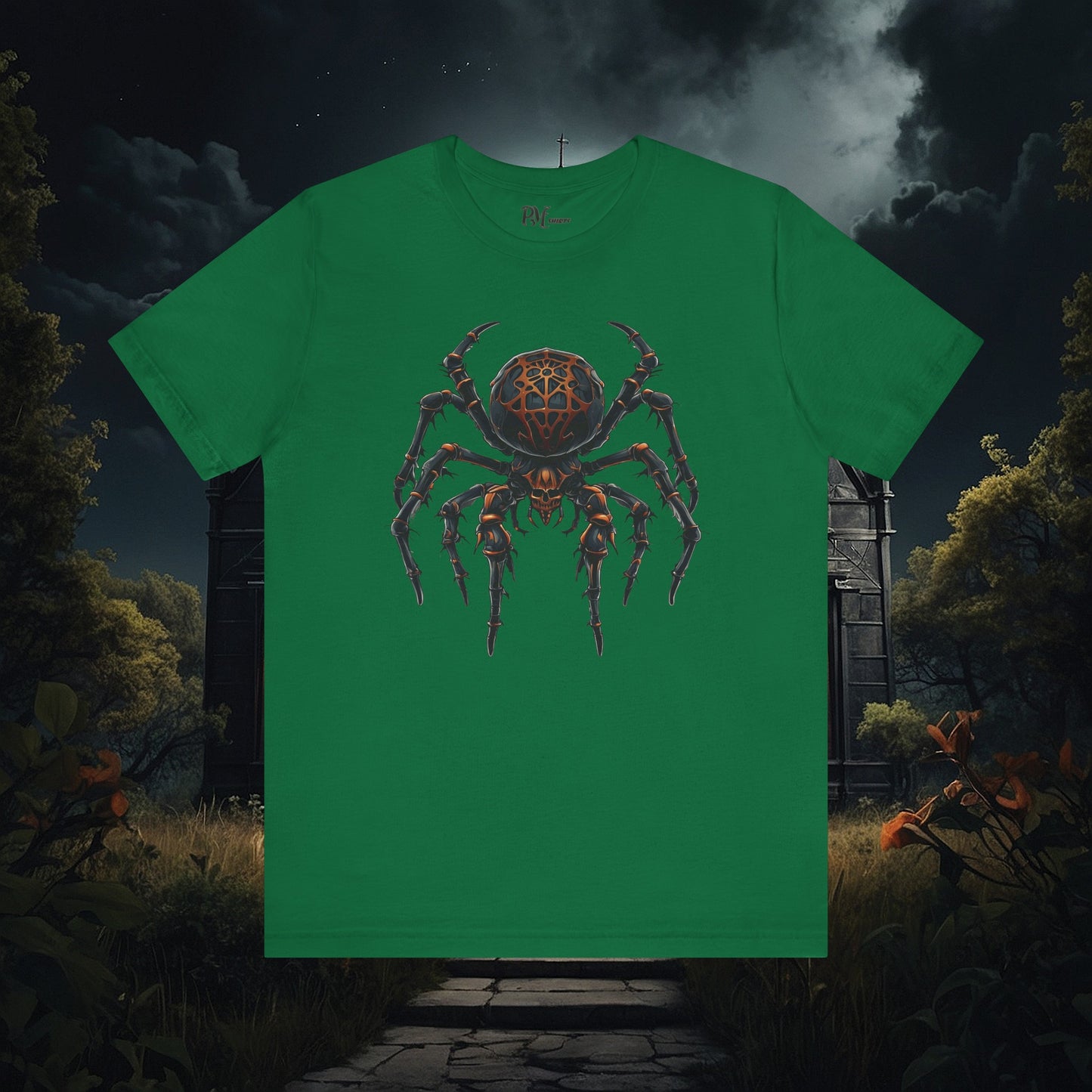Skull Spider Tee (Bella Canvas 3001)