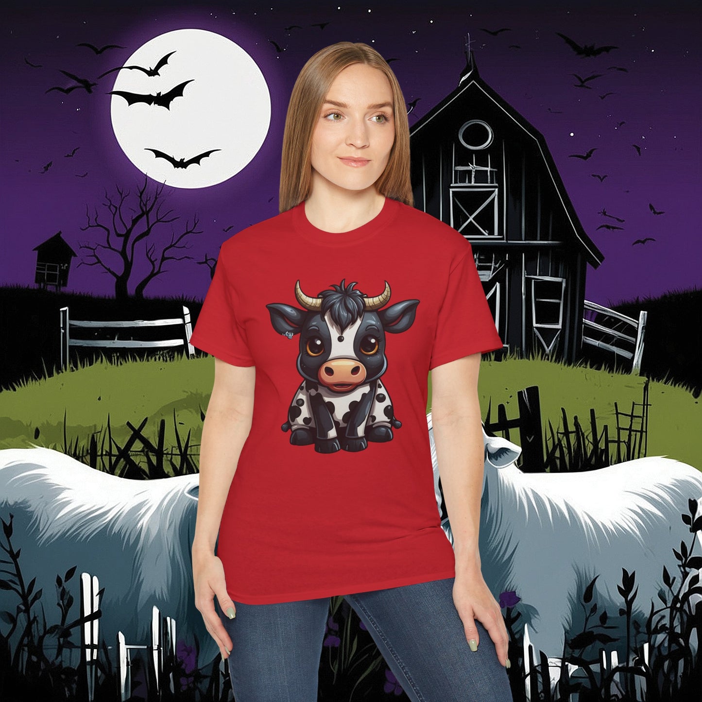 Cow Tee (Gildan 2000)
