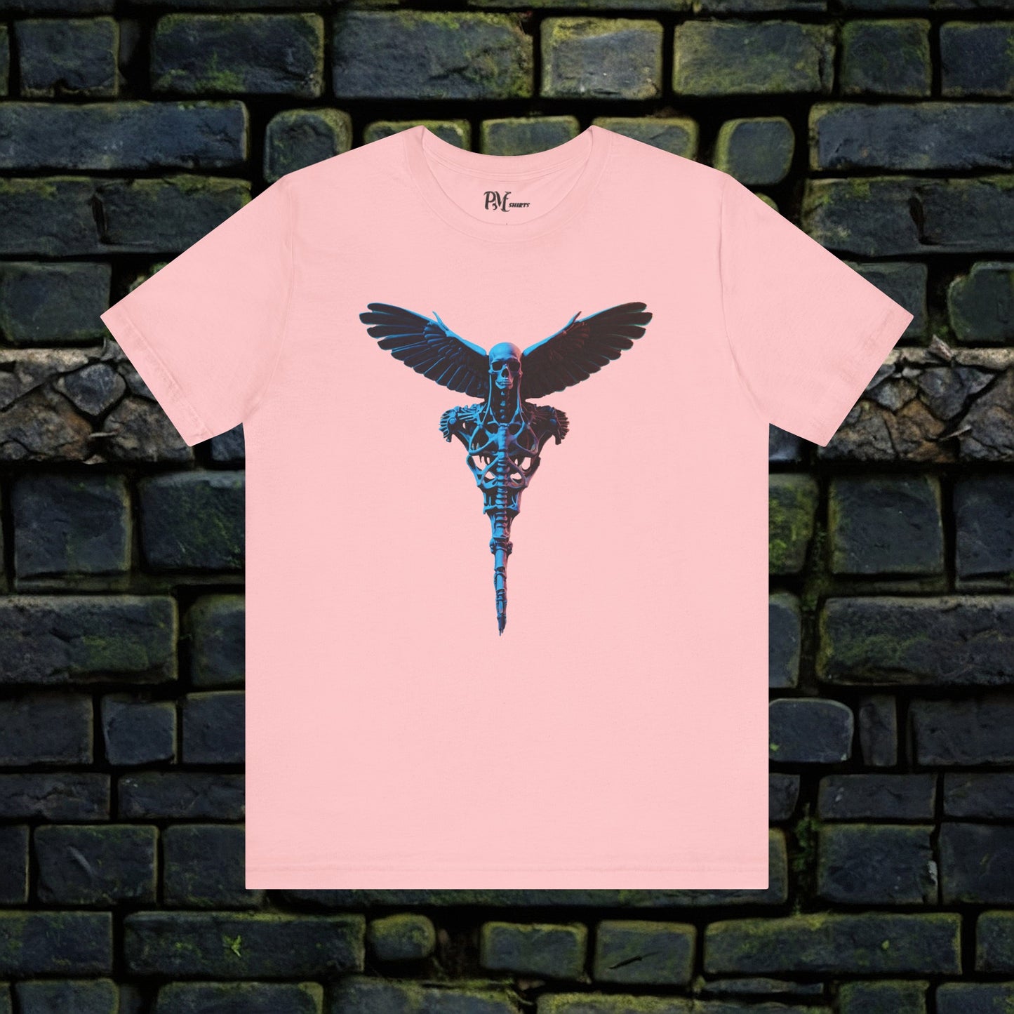 Bone Winged Torso Tee (Bella Canvas 3001)