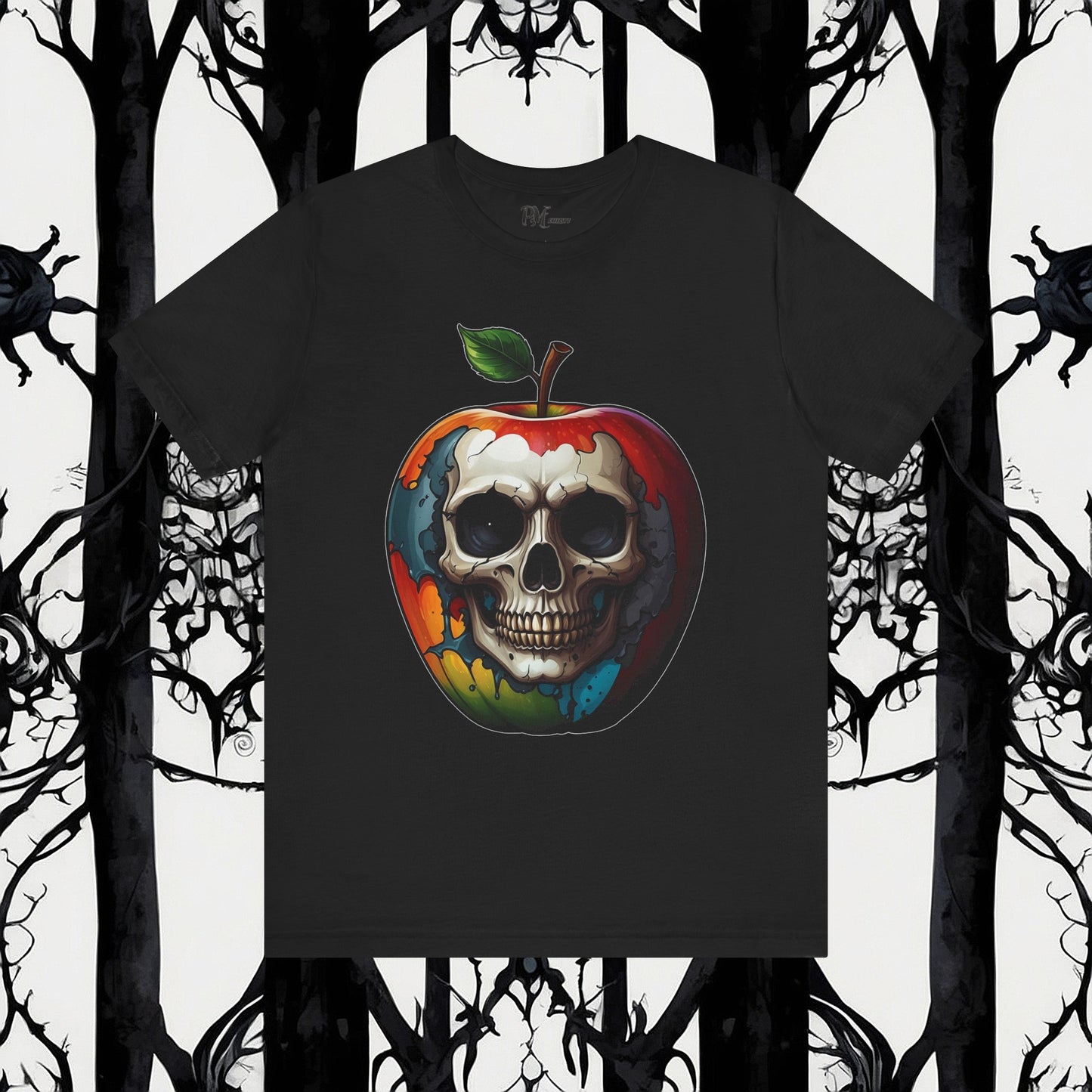 Skull Apple Tee (Bella Canvas 3001)