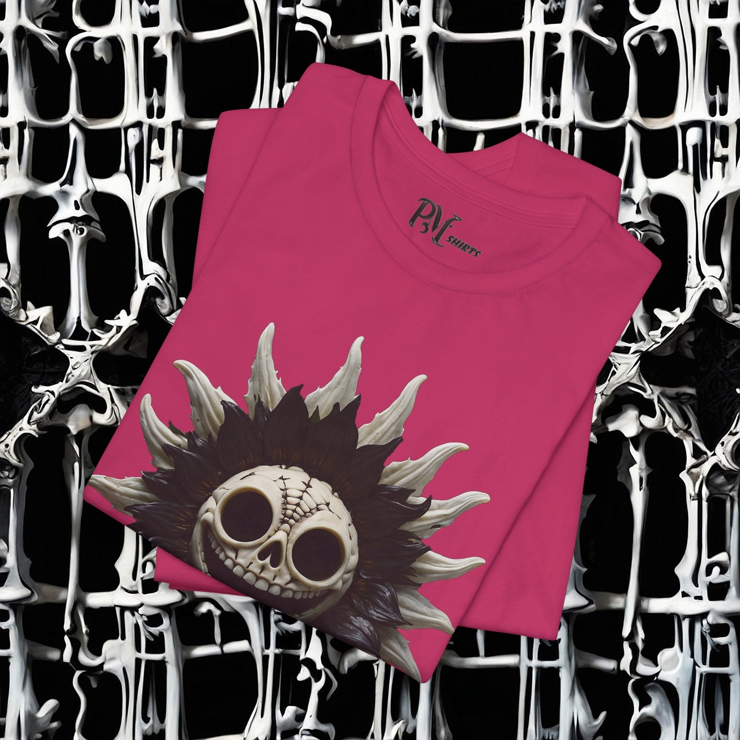 Bone Sunflower Tee (Bella Canvas 3001)
