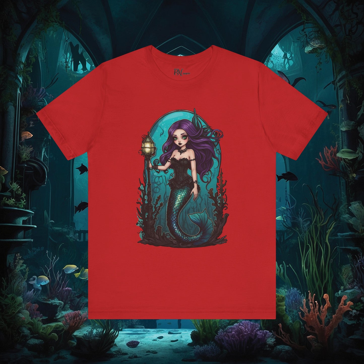 Mermaid Tee (Bella Canvas 3001)