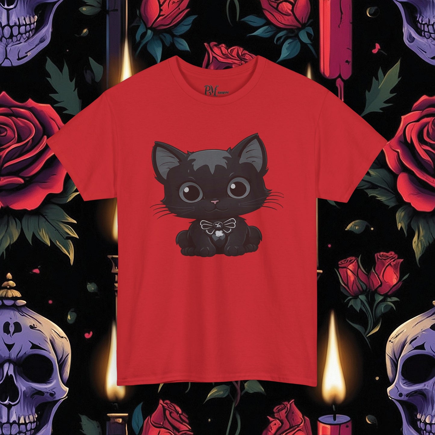 Darkly Adorable Cat Tee