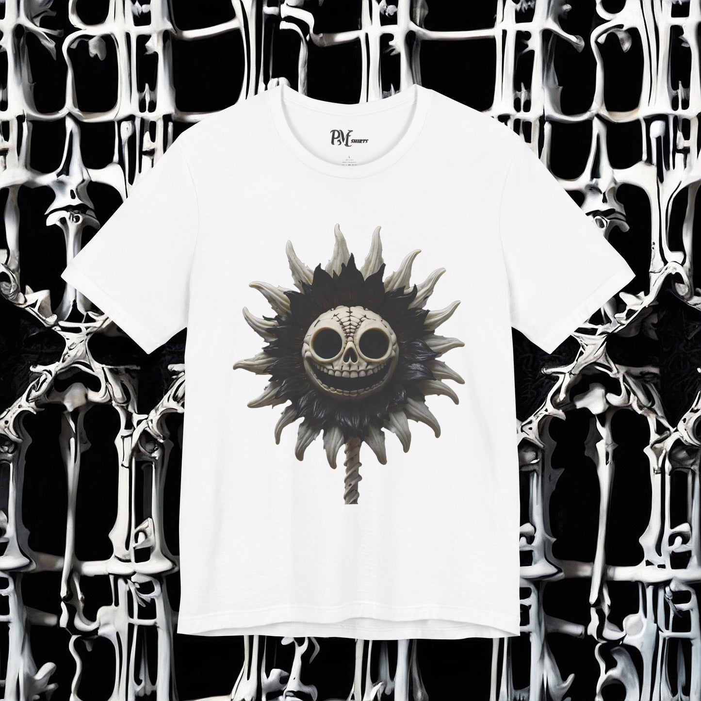Bone Sunflower Tee (Bella Canvas 3001)