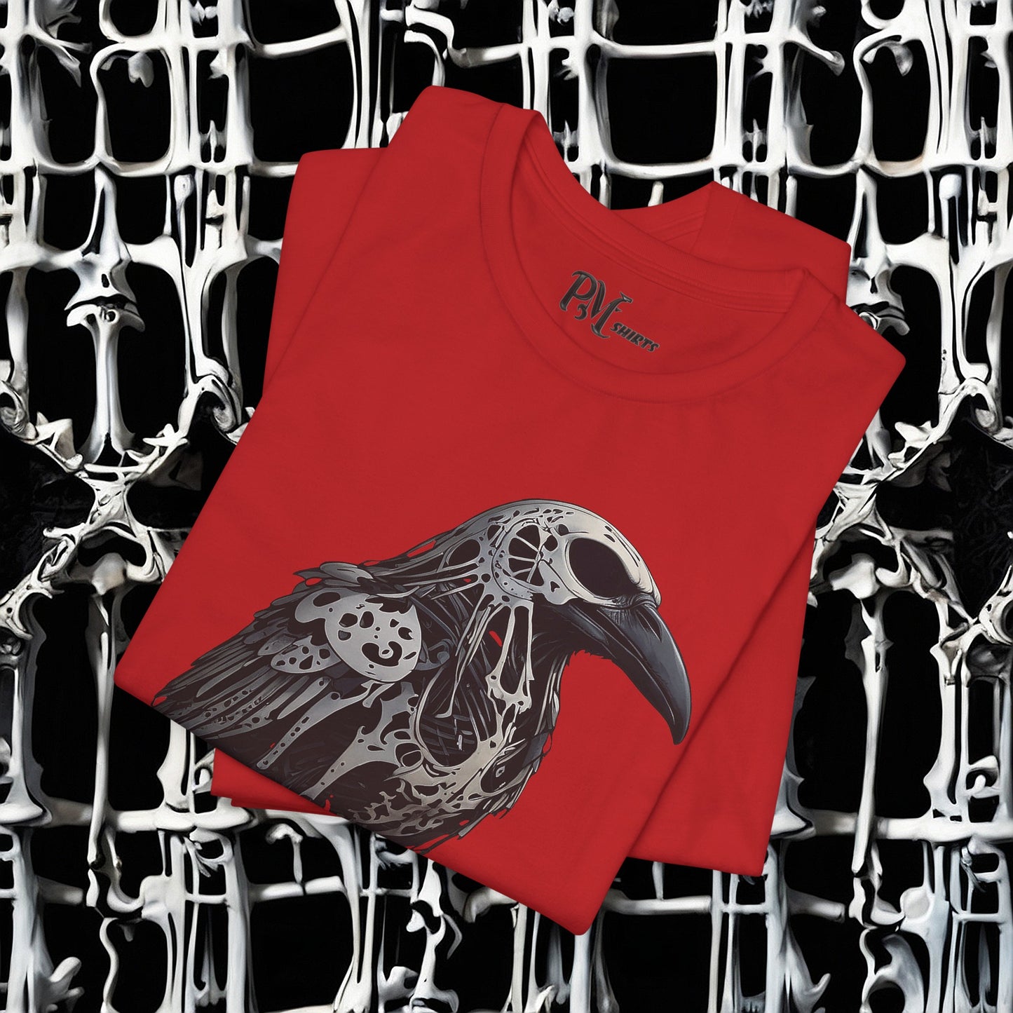 Bone Crow Tee (Bella Canvas 3001)