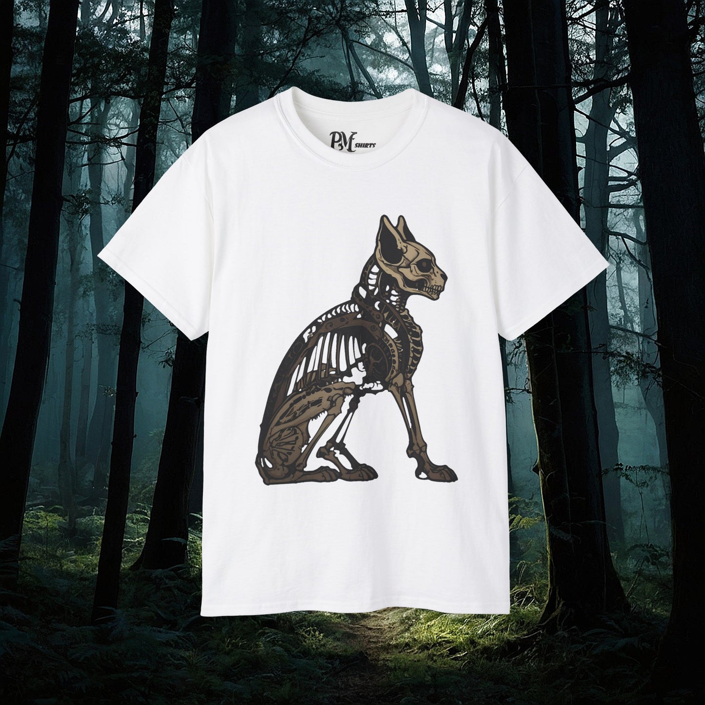 Bone Cat Tee (Gildan 2000)
