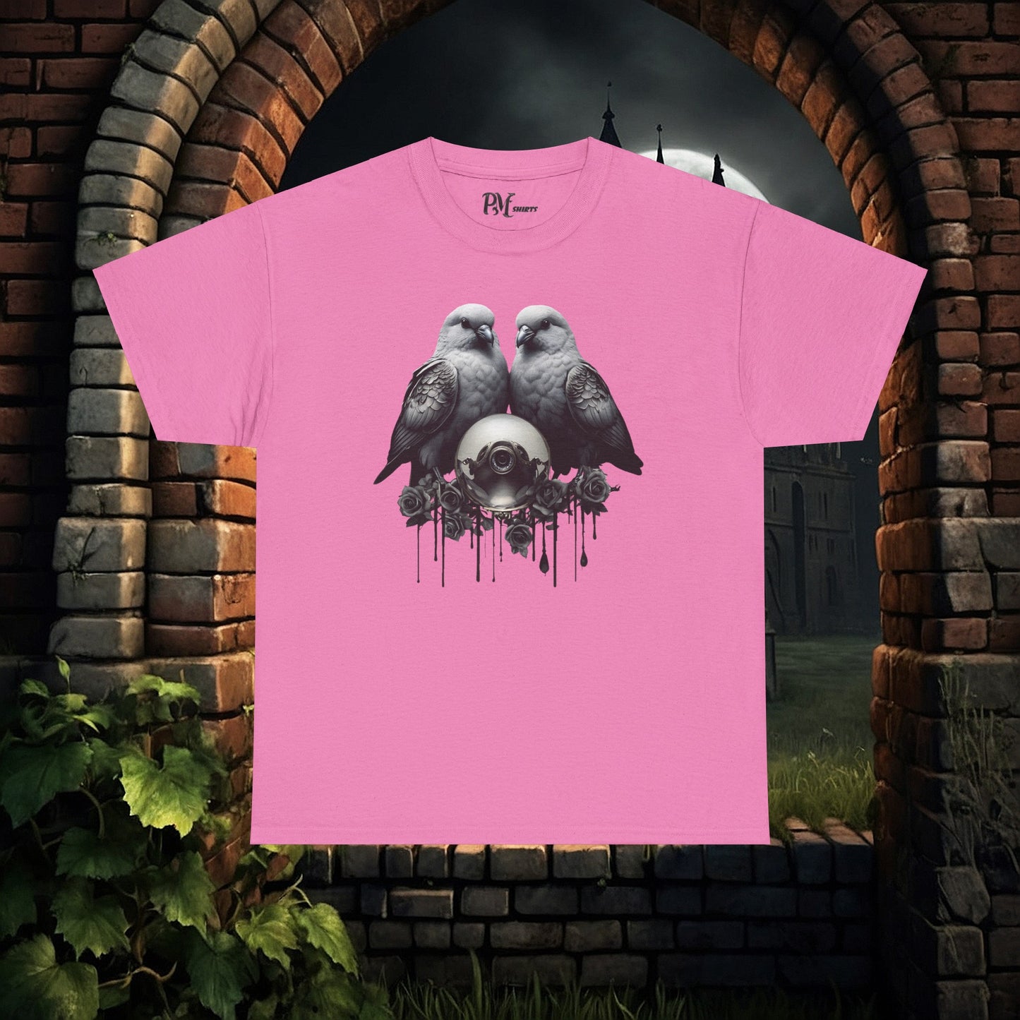 Two Birds with Orb Tee
