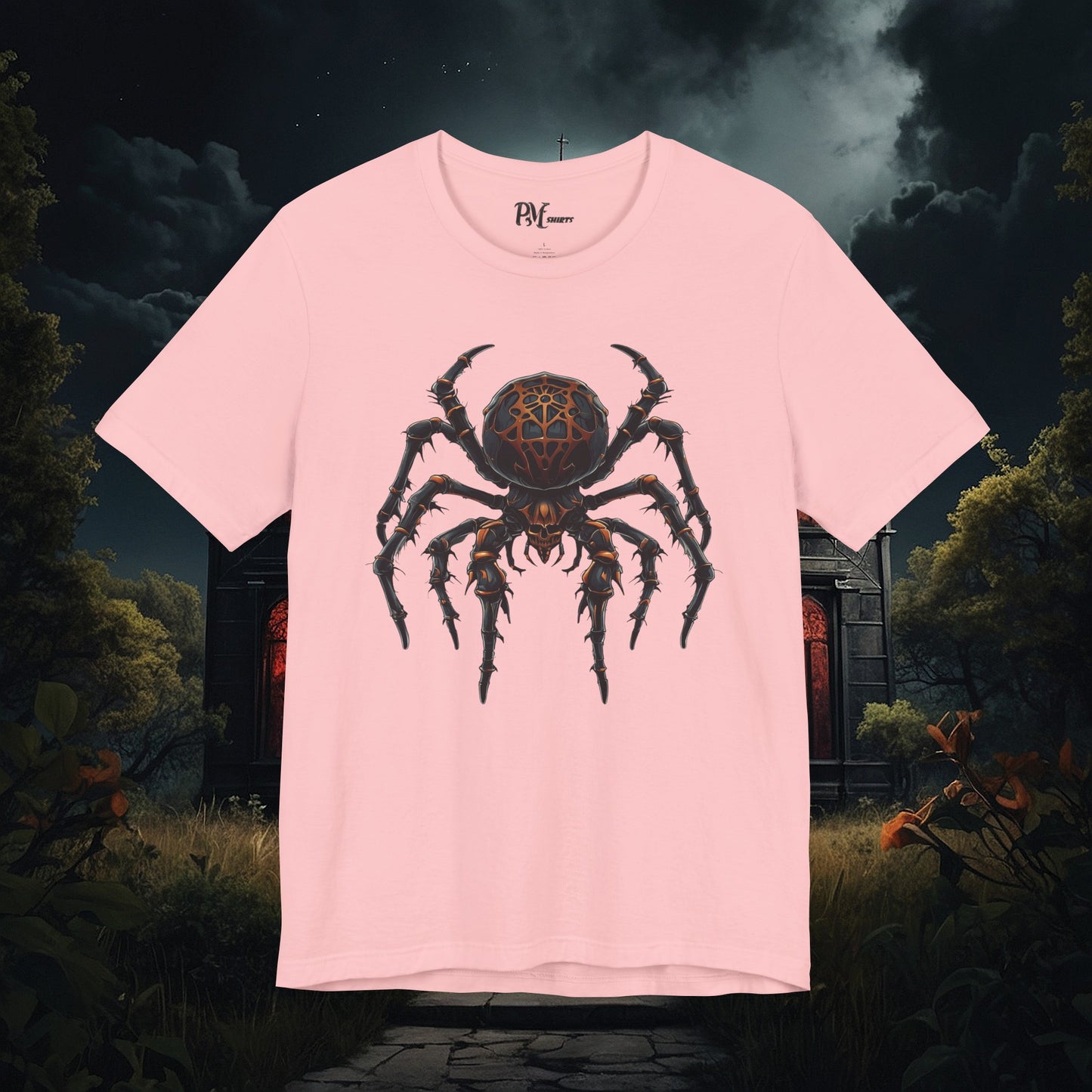 Skull Spider Tee (Bella Canvas 3001)