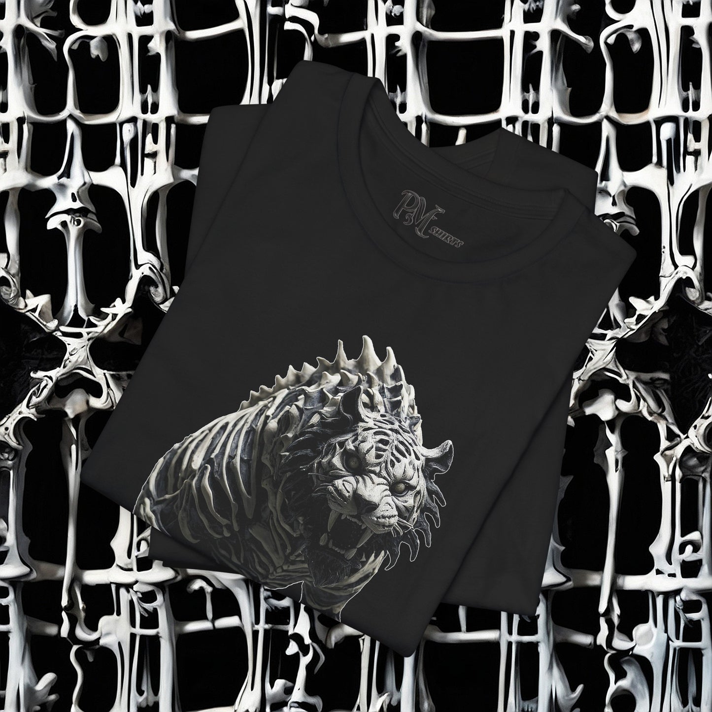 Bone Tiger Tee (Bella Canvas 3001)