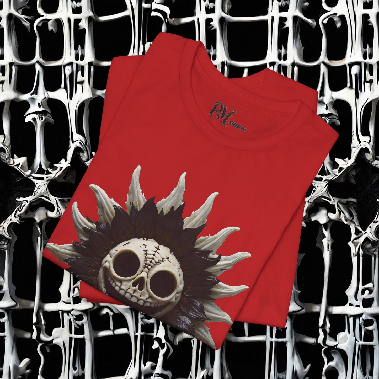 Bone Sunflower Tee (Bella Canvas 3001)