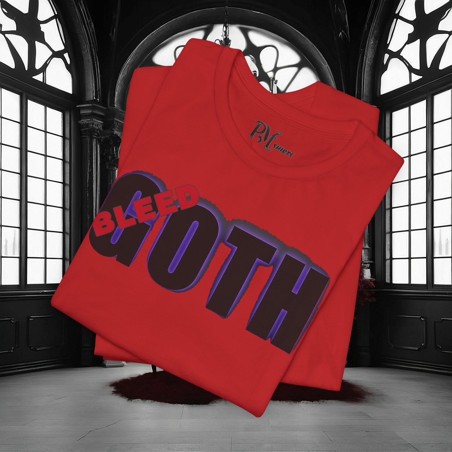 Bleed Goth Tee (Bella Canvas 3001)