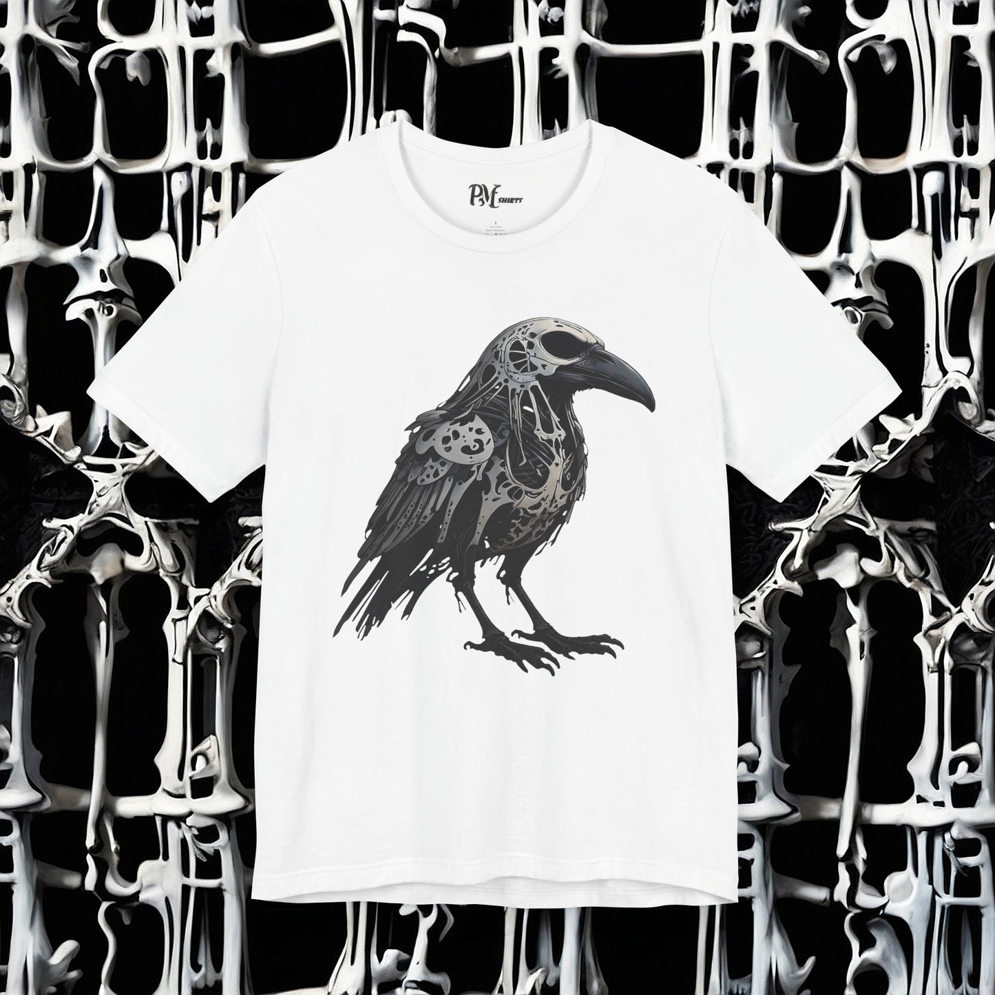 Bone Crow Tee (Bella Canvas 3001)