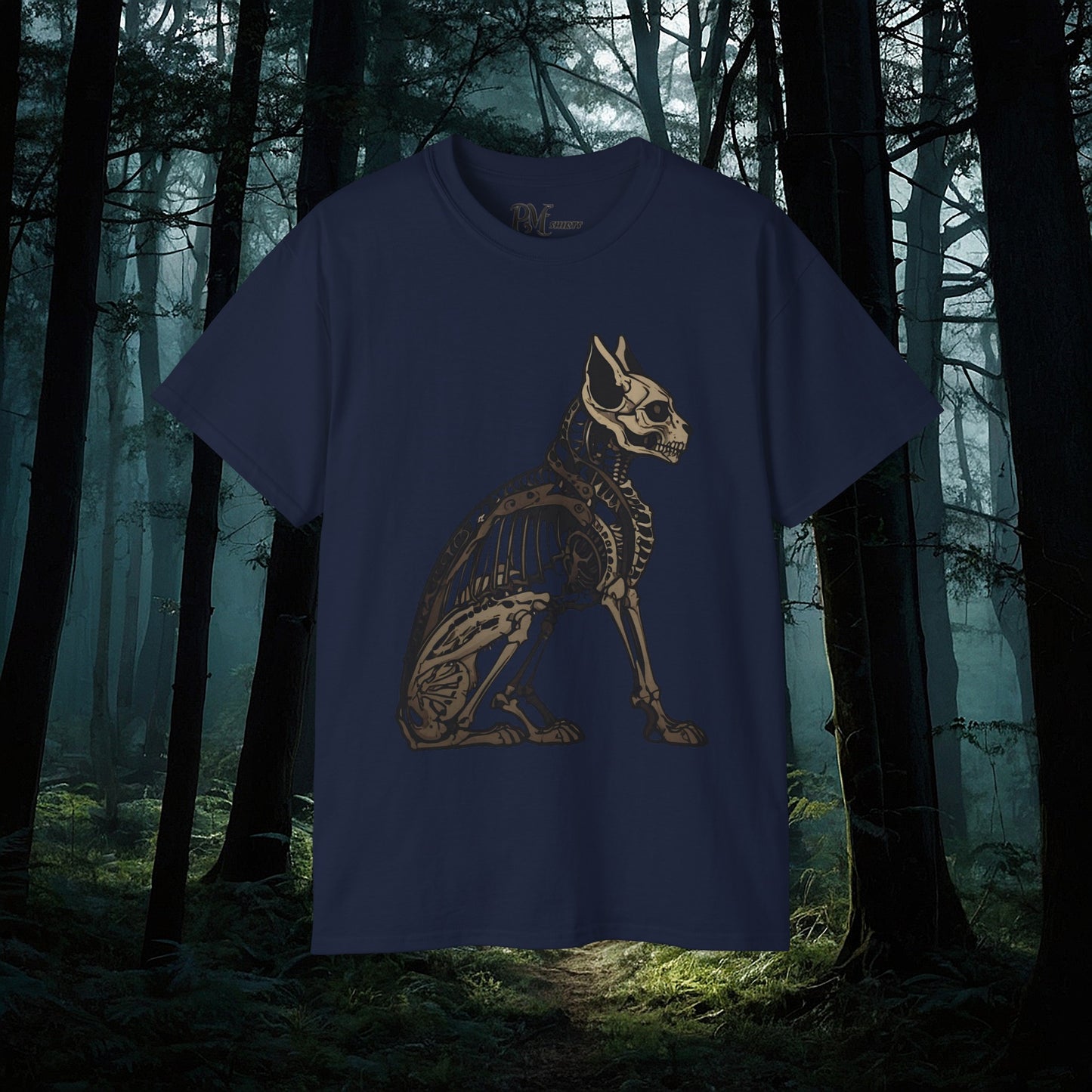 Bone Cat Tee (Gildan 2000)